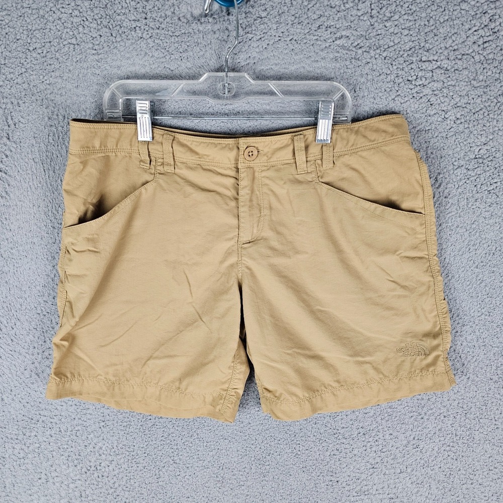 The North Face Camping Shorts Womens 10‎ Nylon Athleisure Casual Mid-Rise